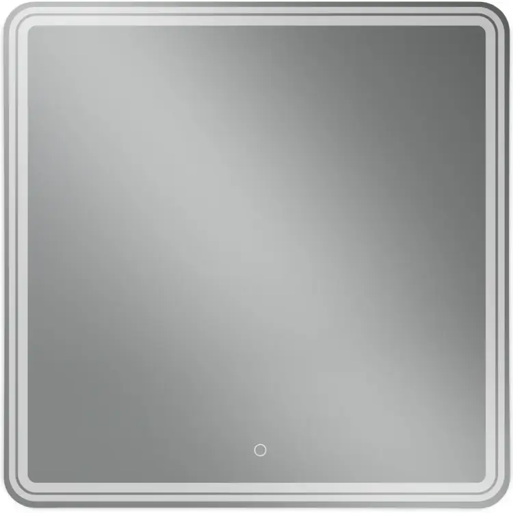 Зеркало Art&Max AM-Tit-800-800-DS-F