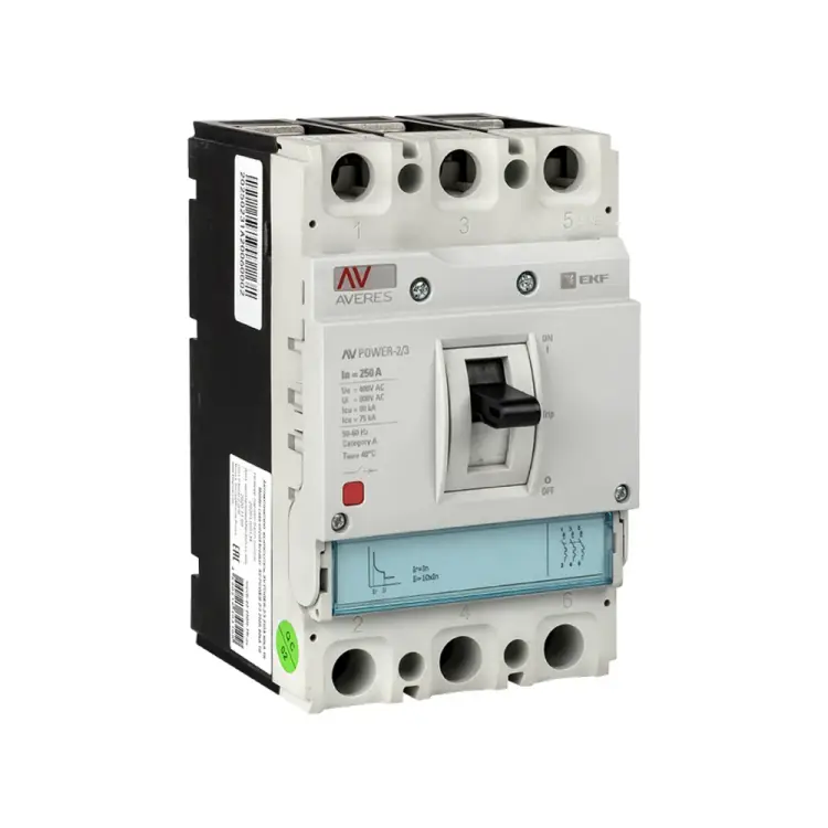 Автоматический выключатель EKF AV POWER-2/3 mccb-23-250-TR-av