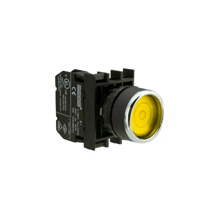 Круглая нажимная кнопка EMAS серия B B100FS