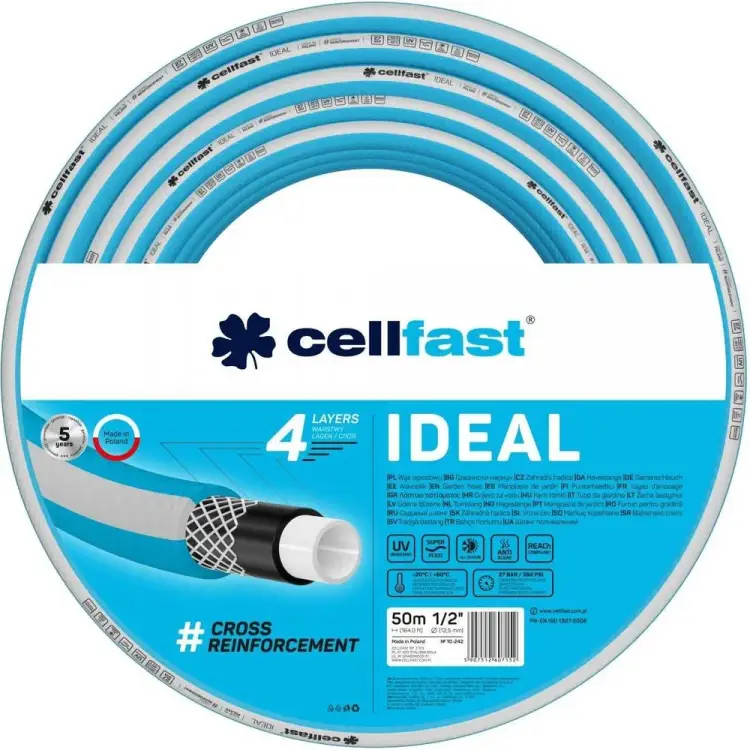 Садовый шланг Cellfast IDEAL 10-242 Садовый шланг Cellfast IDEAL 10-242
