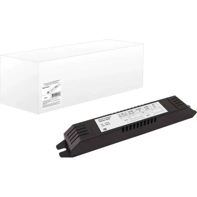 Наружный электронный пускорегулирующий аппарат TDM ELECTRIC EB-T8-118-EA3С SQ0363-0008 Наружный электронный пускорегулирующий аппарат TDM ELECTRIC EB-T8-118-EA3С SQ0363-0008