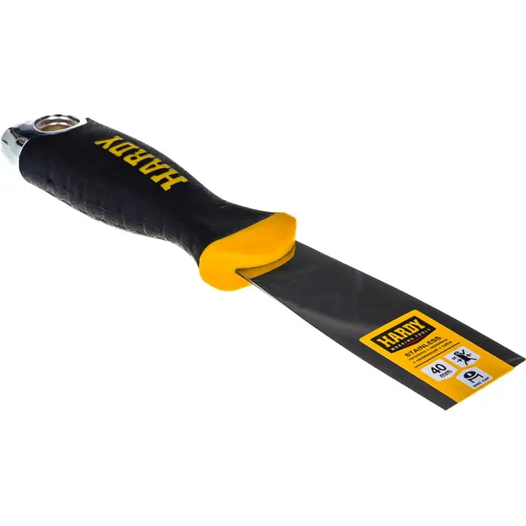 Малярный шпатель HARDY 40мм нерж./сталь ручка 2K Hardyflex 0830-680004