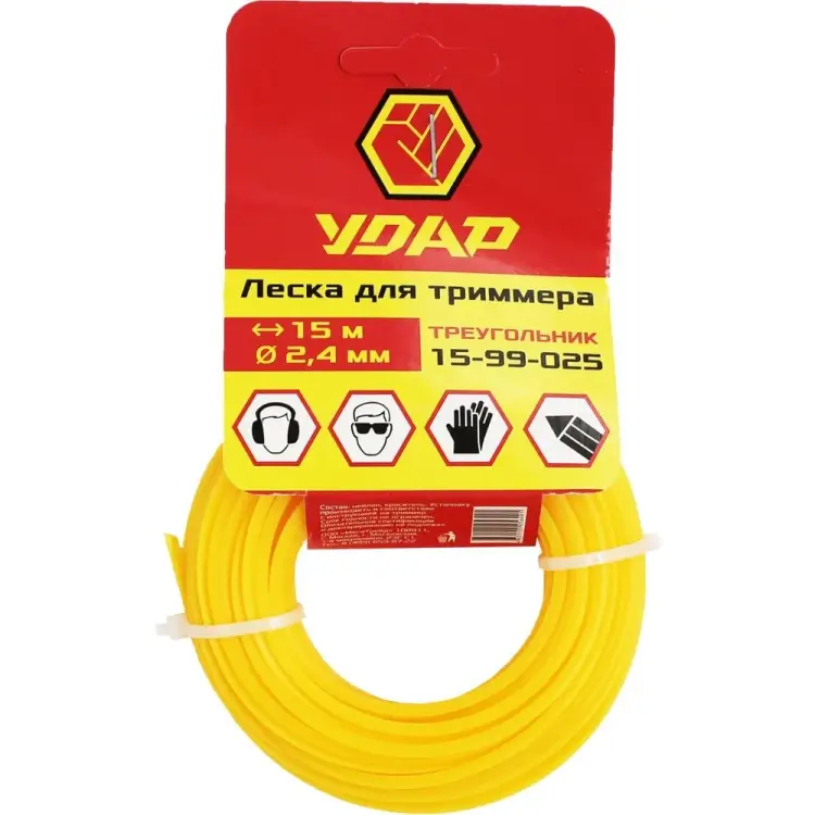 Леска для триммера Удар 15-99-025