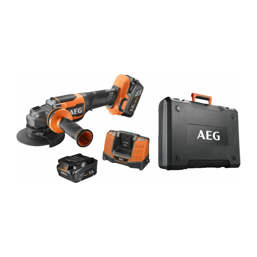 Углошлифмашина AEG BEWS18-125BLPX2-502C 4935480858