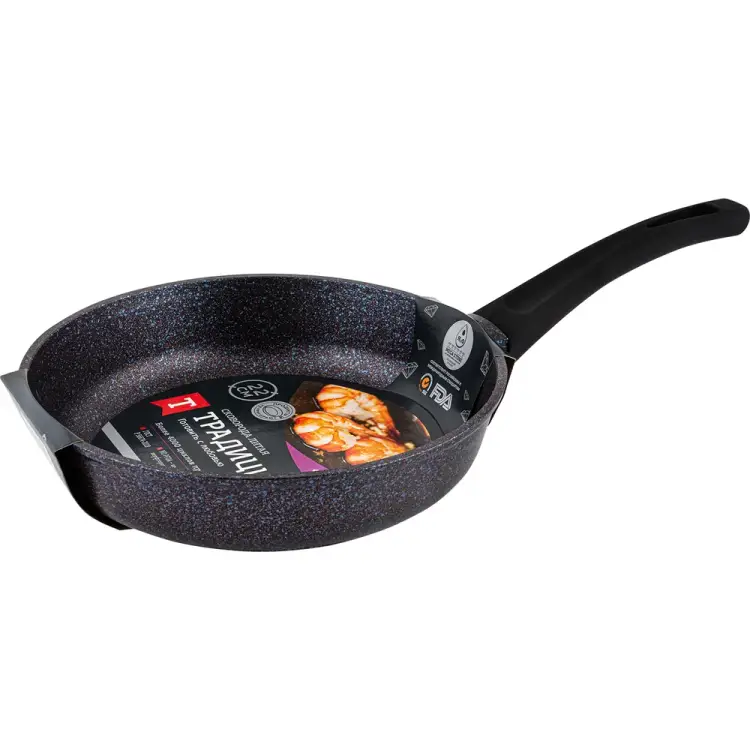 Литая сковорода Традиция готовить с любовью Сапфир ТС2221 Литая сковорода Традиция готовить с любовью Сапфир ТС2221