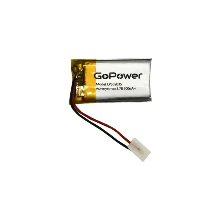 Аккумулятор GoPower Li-Pol LP502035 00-00019578