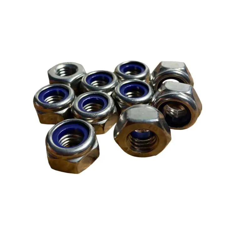 Нержавеющая гайка 23 БОЛТА М8, DIN 985, 50 шт. 11216