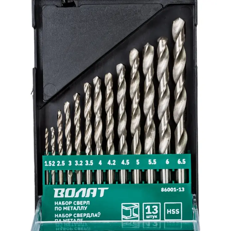 Набор сверл ВОЛАТ 86001-13