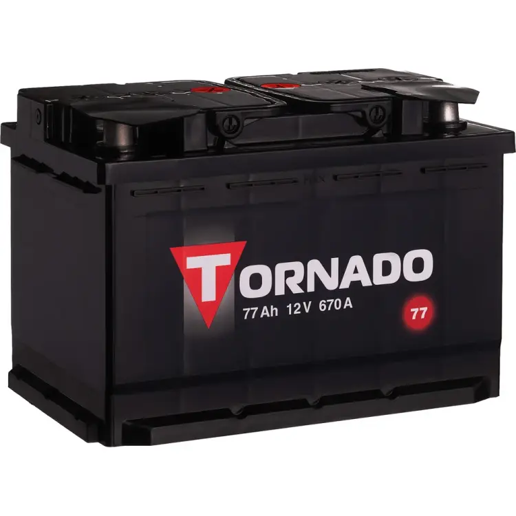 Аккумулятор Tornado 6ст 77 NR 670 А CCA 577112080