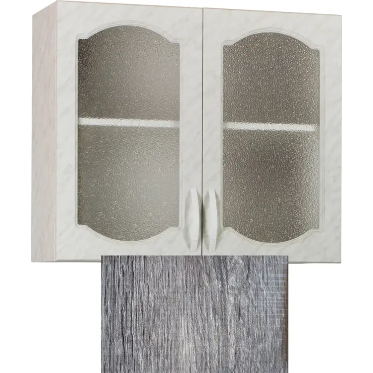 Шкаф для посуды SANTREK 60 Турин (со стеклом) фасад МДФ 64283