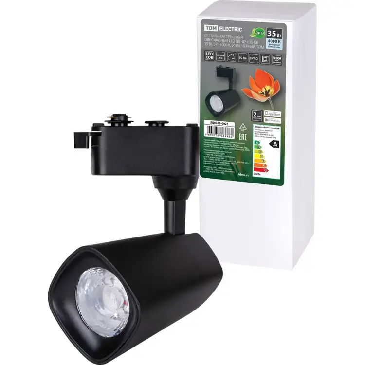 Однофазный светильник TDM ELECTRIC LED TRL-02-035-NB SQ0369-0025