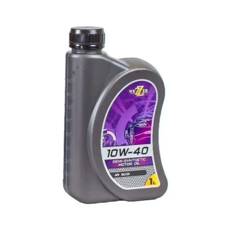 Полусинтетическое моторное масло WEZER 10W40 4609131
