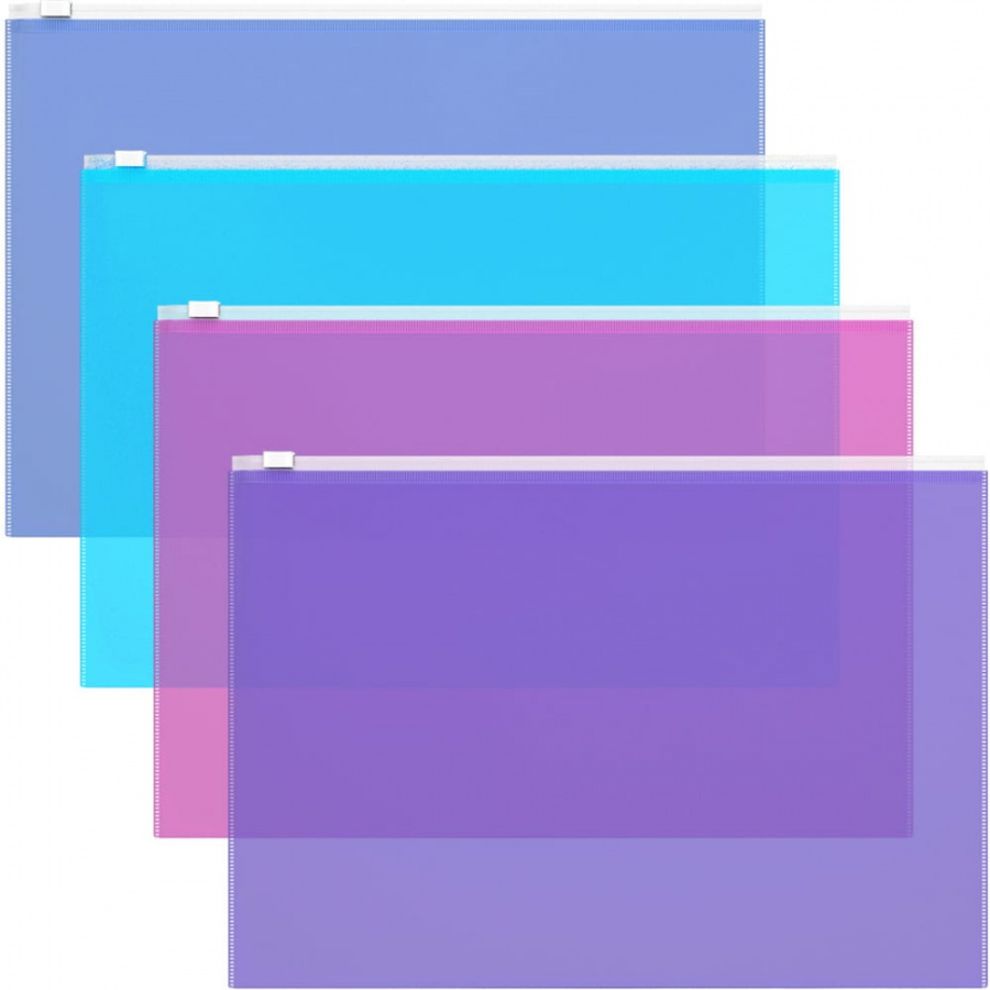 Пластиковый конверт ErichKrause Fizzy Vivid