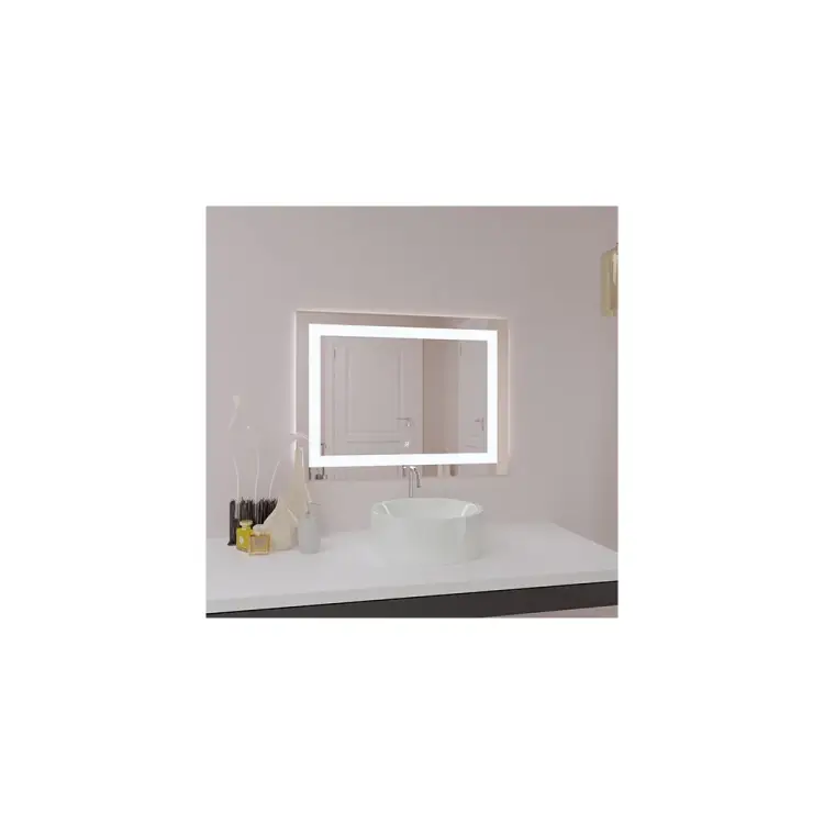 Зеркало SANTREK HOME с LED подсветкой "ПРЕСТИЖ" 600x600мм 75126 Зеркало SANTREK HOME с LED подсветкой "ПРЕСТИЖ" 600x600мм 75126