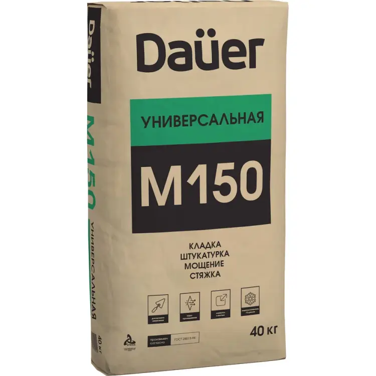 Универсальная сухая смесь Dauer м-150 Z-15*40