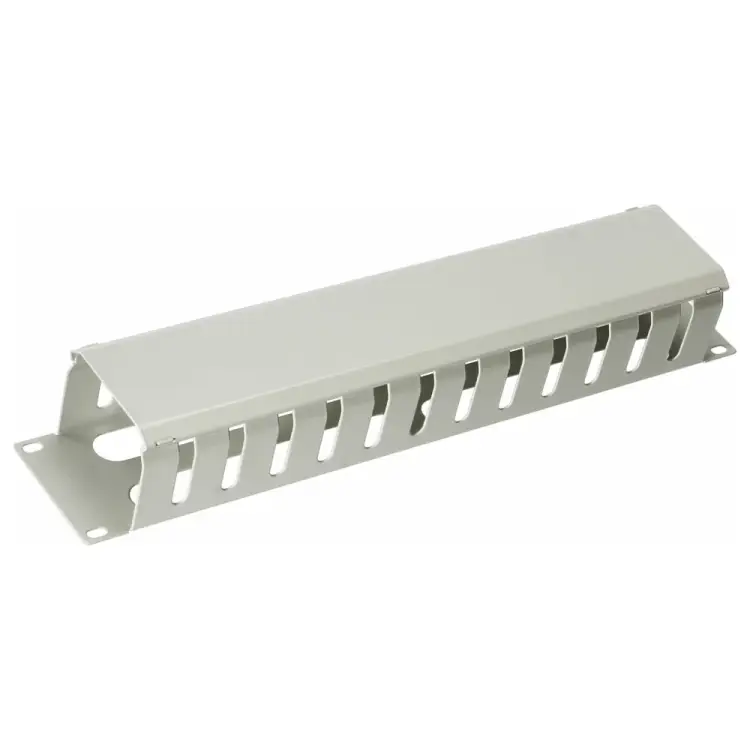 Металлический кабельный органайзер Cabeus JB07-2U-GY