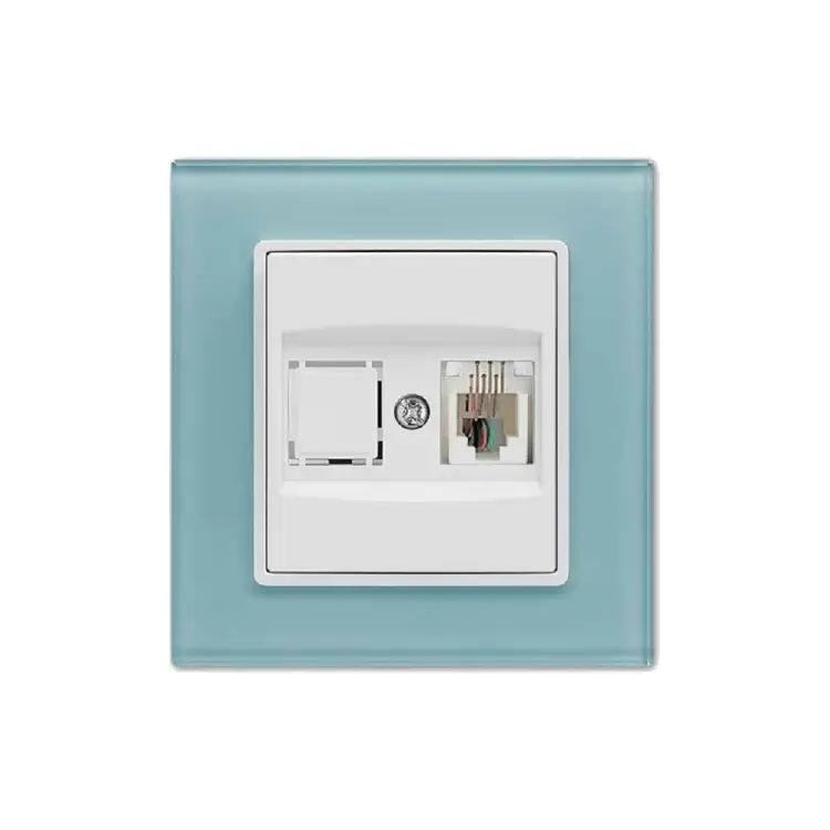 Телефонная розетка Vesta Electric Exclusive Blue FRZMT040001SIN