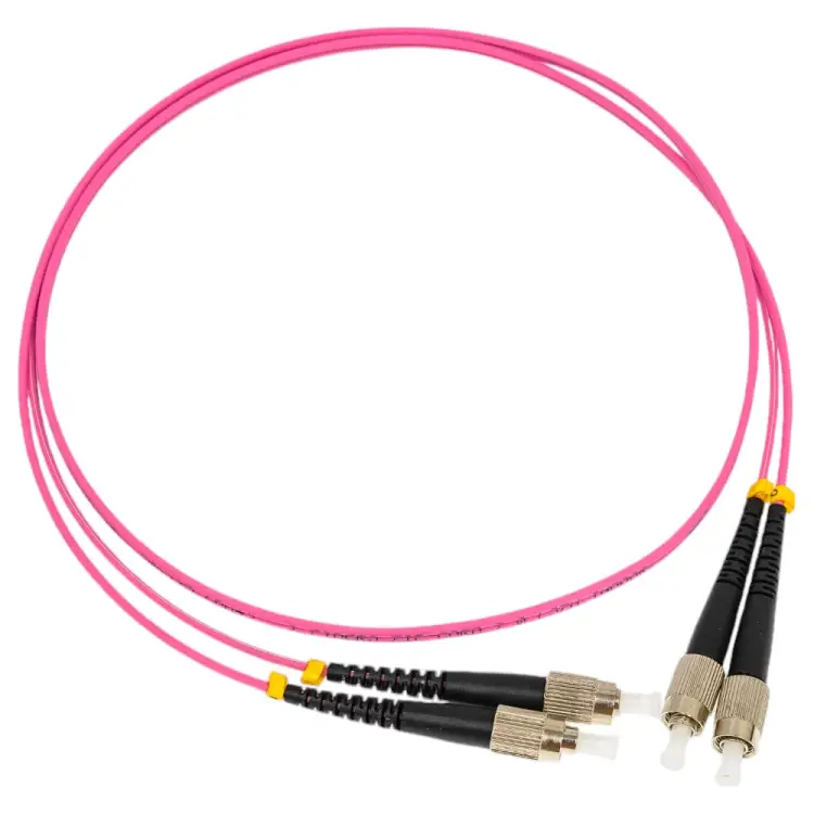 Волоконно-оптический шнур Hyperline FC-D2-504-FC/PR-FC/PR-H-1M-LSZH-MG 243524