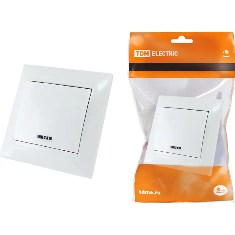 Выключатель TDM ELECTRIC Лама SQ1815-0004