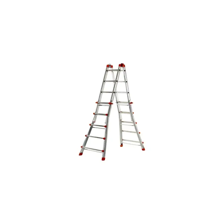 Шарнирная телескопическая лестница-стремянка Gierre PEPPina Acal 100 Gigante, AL004