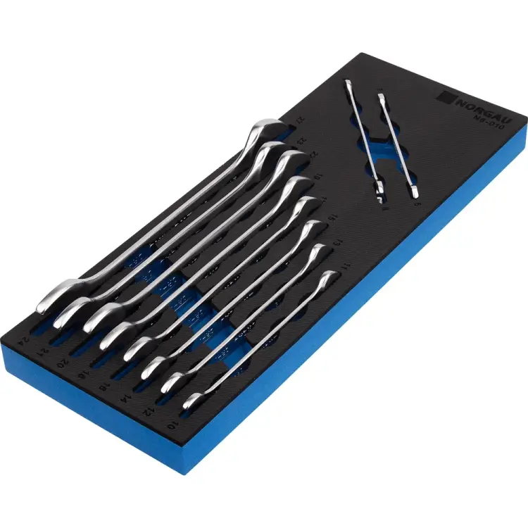 Набор рожковых ключей NORGAU N6-010 060107801 Набор рожковых ключей NORGAU N6-010 060107801