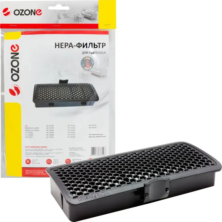 Фильтр hepa для пылесоса LG OZONE H-31 Фильтр hepa для пылесоса LG OZONE H-31