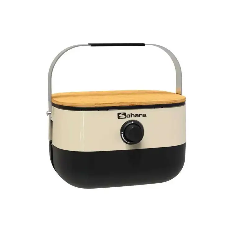 Портативный газовый мини гриль барбекю Sahara Cream Mini BBQ -Cream 5391535340361 Портативный газовый мини гриль барбекю Sahara Cream Mini BBQ -Cream 5391535340361