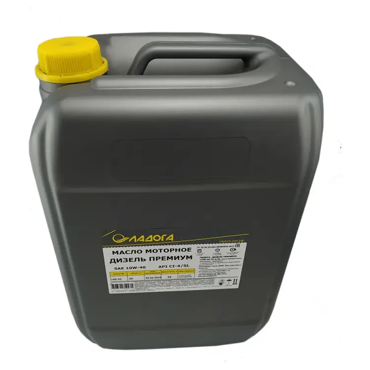 Моторное масло ЛАДОГА ДИЗЕЛЬ ПРЕМИУМ LMM_10W40_CI_SL_18
