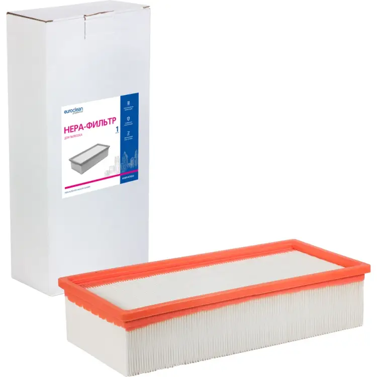 Синтетический hepa-фильтр для пылесоса EURO Clean KHSM-NT65/2 Синтетический hepa-фильтр для пылесоса EURO Clean KHSM-NT65/2