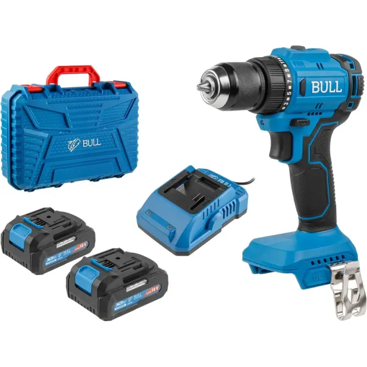 Аккумуляторная дрель-шуруповерт BULL SR 1803 1329602