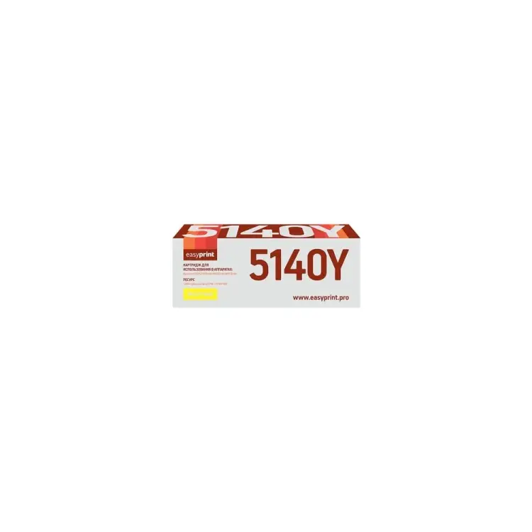 Тонер-картридж для Kyocera ECOSYS M6030cdn, M6530cdn, P6130cdn EasyPrint LK-5140Y