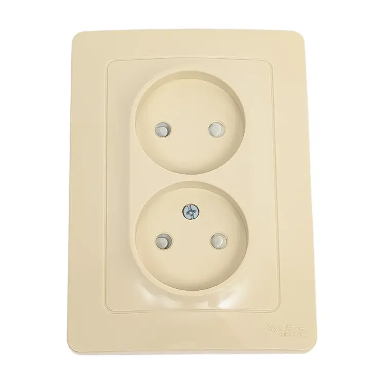 Двойная розетка Systeme Electric Blanca BLNRS000127