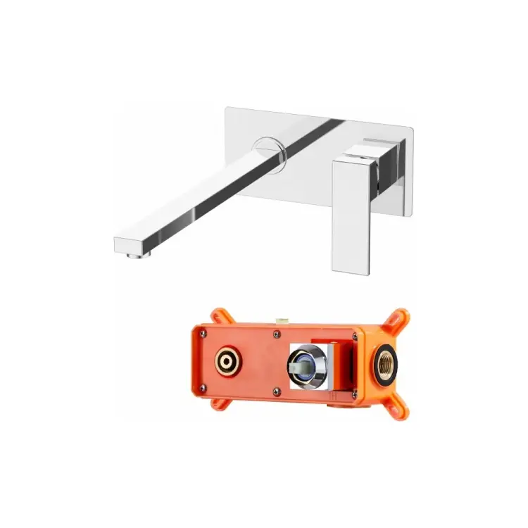 Встраиваемый смеситель для раковины BelBagno ROMANO ROM-BLM-CRM