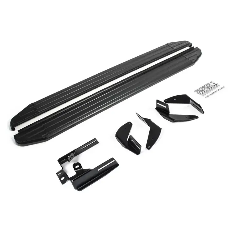 Пороги Toyota Hilux VII 2005-2011 2011-2015 Rival Premium-Black A193ALB.5703.1