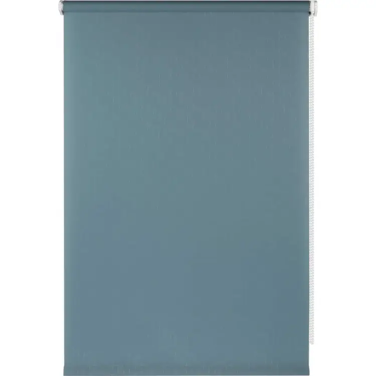 Рулонная штора PRAKTO SHANTUNG 65x160 см, бирюзовый 9403220558