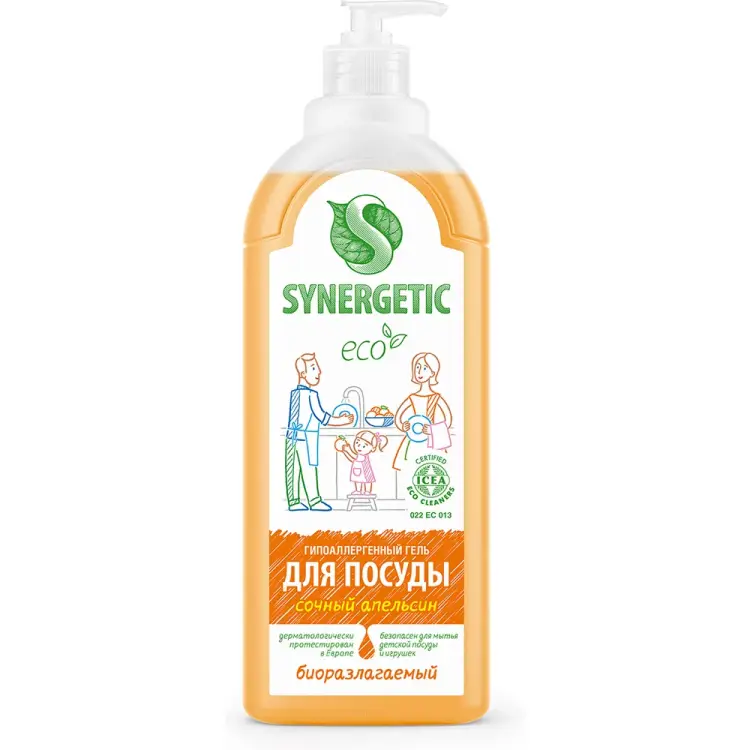 Средство для мытья посуды SYNERGETIC 103105/8