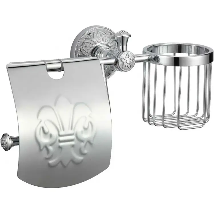 Держатель для туалетной бумаги и освежителя Savol 24314