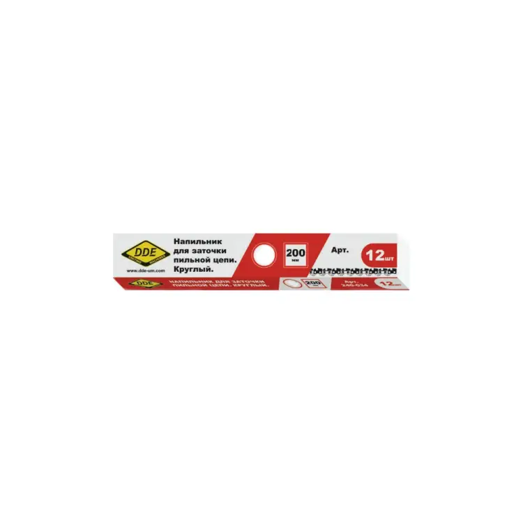 Круглый напильник DDE 240-034 Круглый напильник DDE 240-034