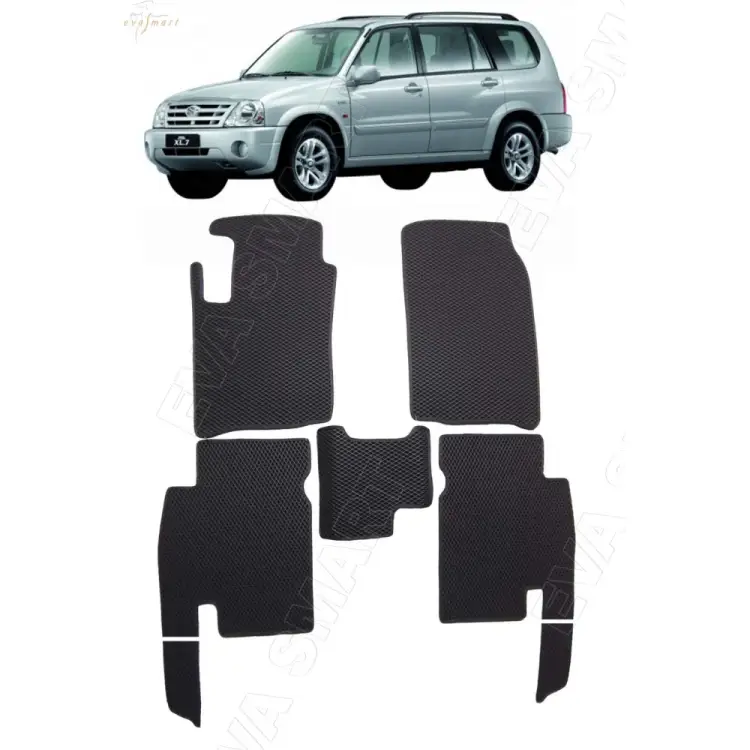 Ковры в салон автомобиля suzuki grand vitara xl-7 рестайлинг 7мест 2003 - 2006 Eva Smart 3055-B5B5-S