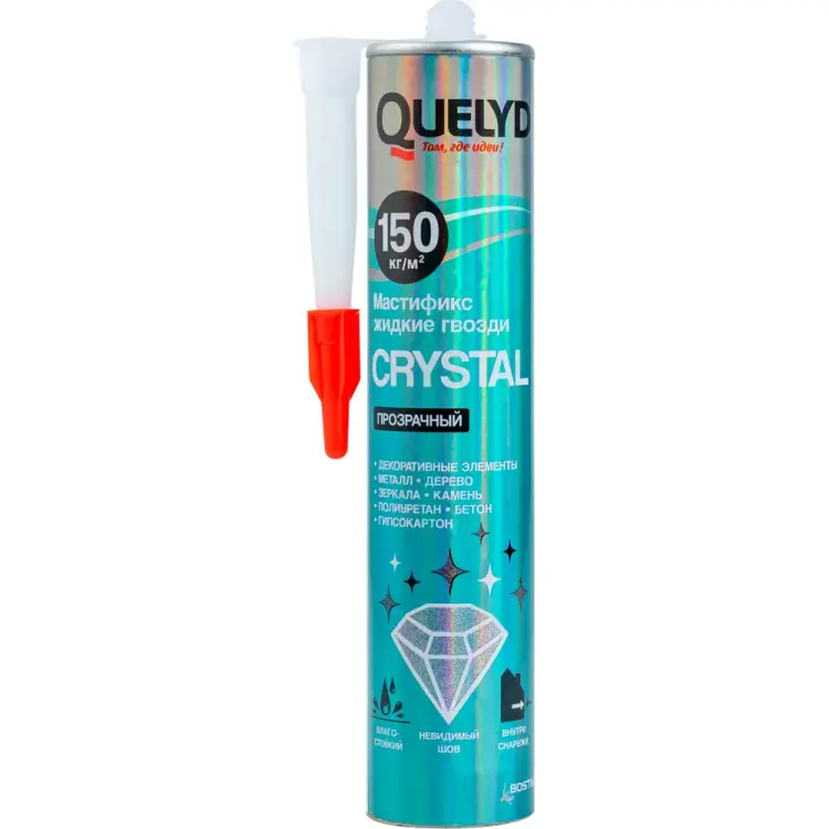 Монтажный клей Quelyd CRYSTAL 12013000