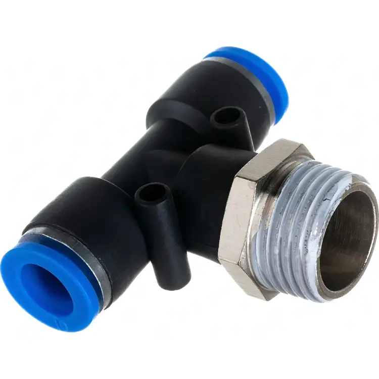 Т-образный фитинг для пластиковых трубок Rockforce RF-SPB10-04(2074) Т-образный фитинг для пластиковых трубок Rockforce RF-SPB10-04(2074)