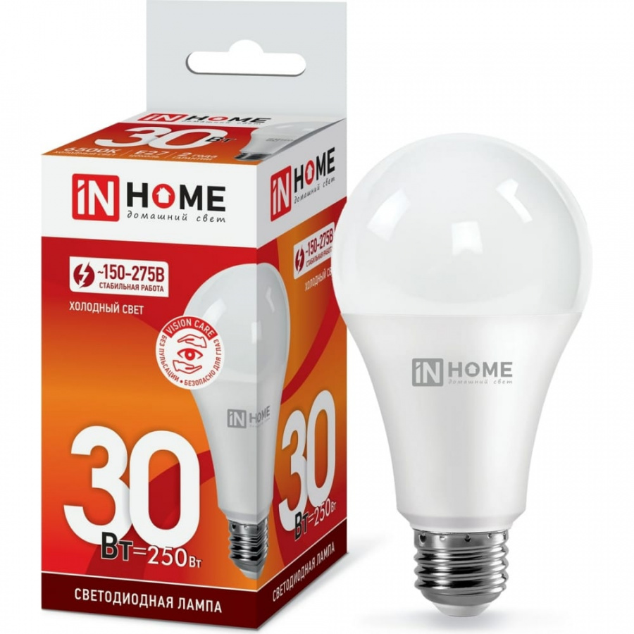 Светодиодная лампа IN HOME LED-A70-VC