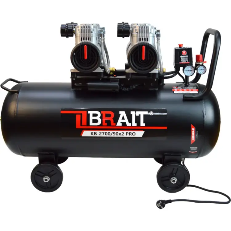 Воздушный компрессор BRAIT KB-2700/90x2 PRO 20.01.028.043
