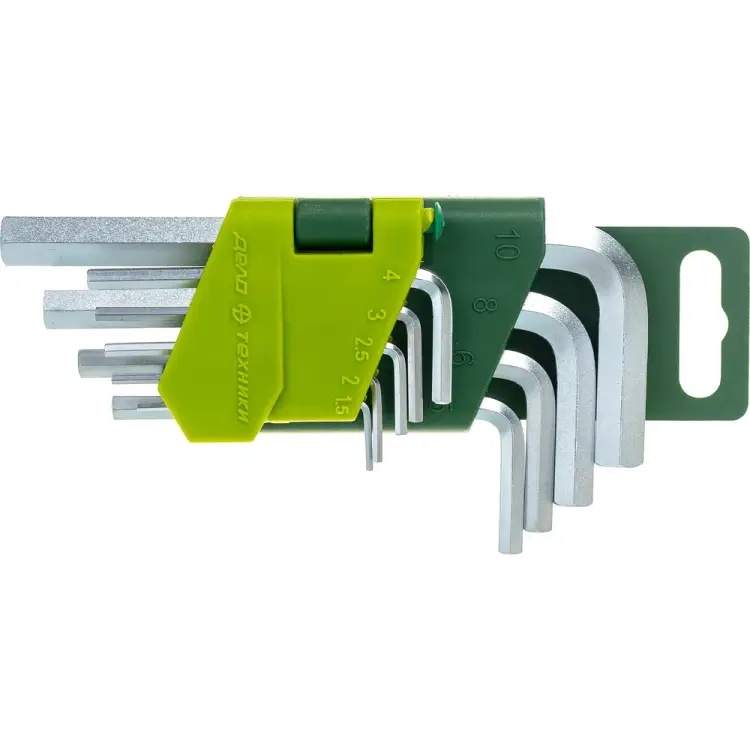 Набор шестигранных ключей Дело Техники ДТ/40 561090 Набор шестигранных ключей Дело Техники ДТ/40 561090