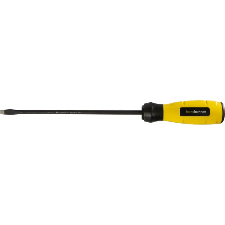 Шлицевая отвертка Hanskonner HK1040-16-SL6-200 Шлицевая отвертка Hanskonner HK1040-16-SL6-200