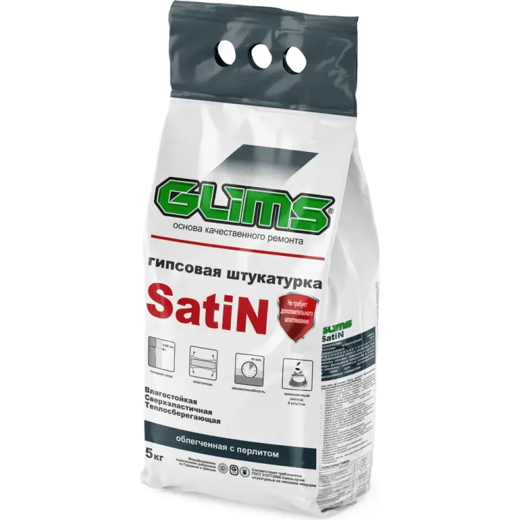 Штукатурка GLIMS SatiN О00007222 Штукатурка GLIMS SatiN О00007222