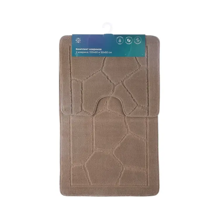 Комплект ковриков РМС КК-02БЖ-100х60/50х60