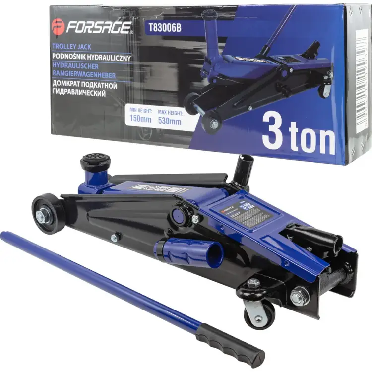 Подкатной гидравлический домкрат Forsage F-T83006B(16904)