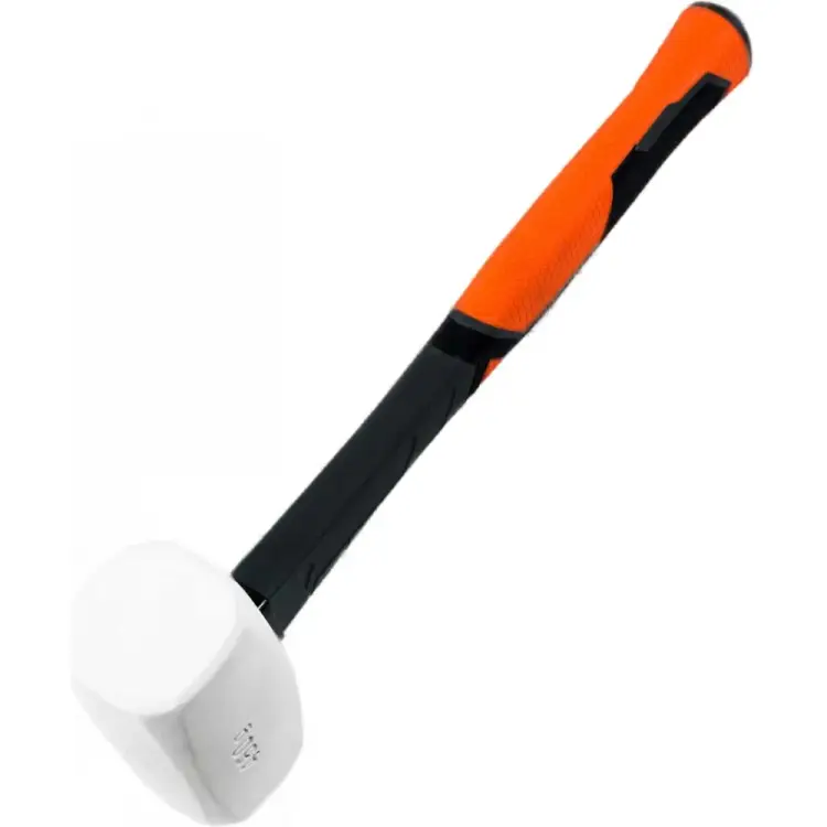 Киянка Patriot RMF 450 W белая, фиберглас, квадратный боёк, 450г, низкий отскок 350001111