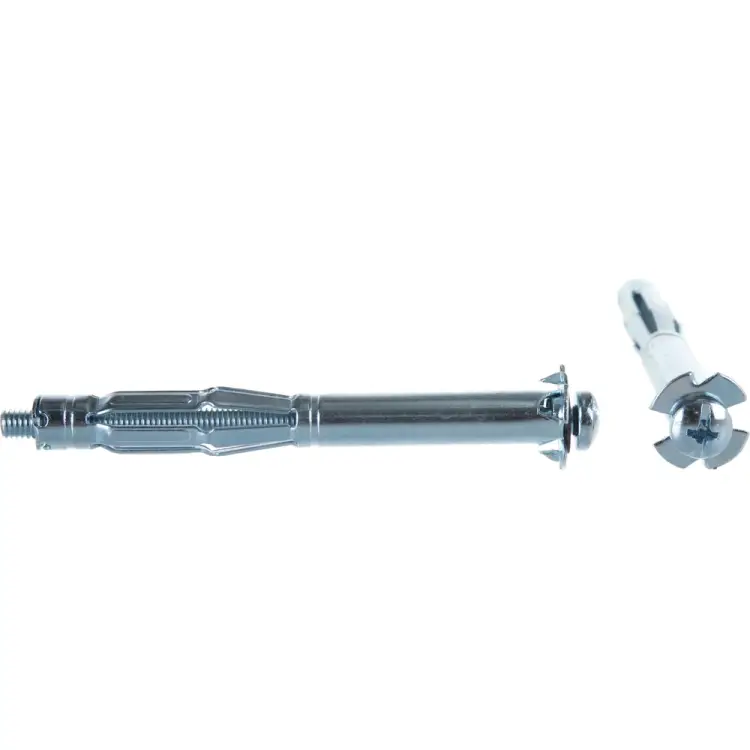 Дюбель молли для пустотелых конструкций МЕТИЗНЫЙ ДВОР Molly M5x80/45 (50 шт.) 4690441003249